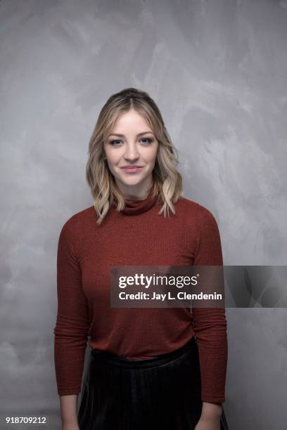 Actress Abby Elliott, from the film 'Clara's Ghost', is photographed for Los Angeles Times on January 19, 2018 in the L.A. Times Studio at Chase...