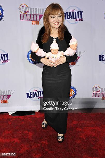 Judy Tenuta poses for a picture at the 2009 Fox Reality Channels Really Awards held at The Music Box @ Fonda on October 13, 2009 in Los Angeles,...