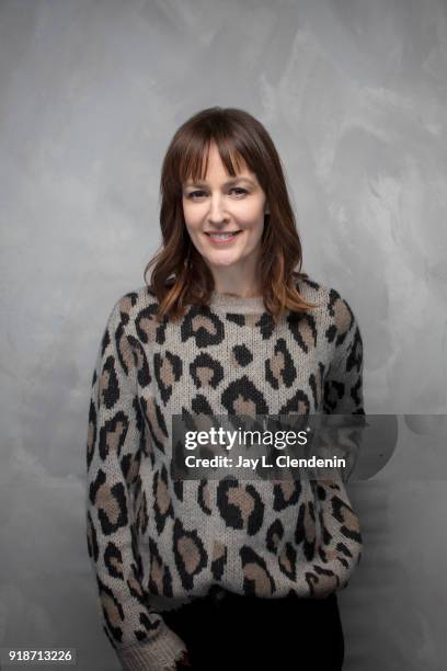 Actress Rosemarie DeWitt, from the film 'Arizona', is photographed for Los Angeles Times on January 20, 2018 in the L.A. Times Studio at Chase...