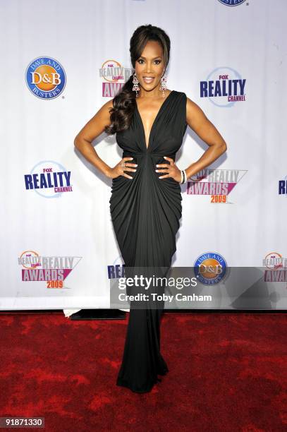 Vivica Fox poses for a picture at the 2009 Fox Reality Channels Really Awards held at The Music Box @ Fonda on October 13, 2009 in Los Angeles,...