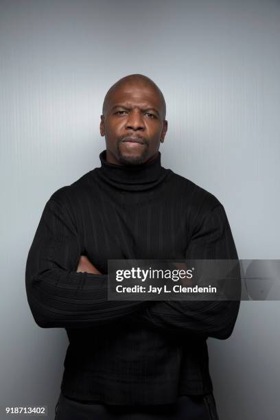 Actor Terry Crews, from the film 'Sorry to Bother You', is photographed for Los Angeles Times on January 20, 2018 in the L.A. Times Studio at Chase...