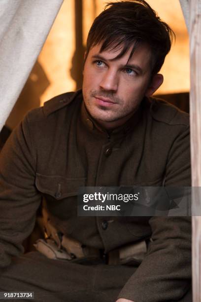 The War to End All Wars" Episode 201 -- Pictured: Matt Lanter as Wyatt Logan --