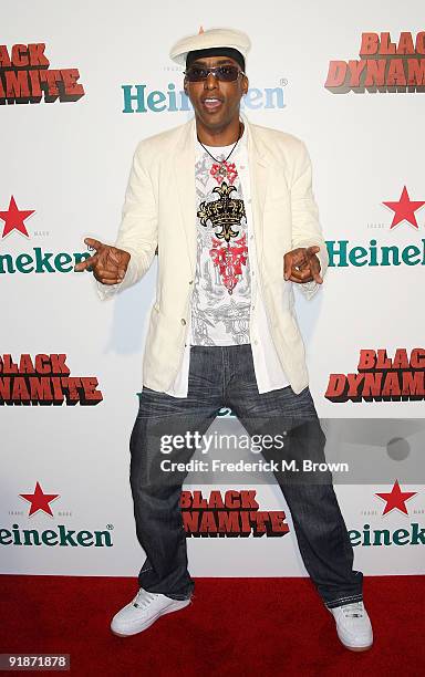 Actor Miguel A. Nunez, Jr., attends the "Black Dynamite" film premiere at the Arclight Hollywood on October 13, 2009 in Hollywood, California.