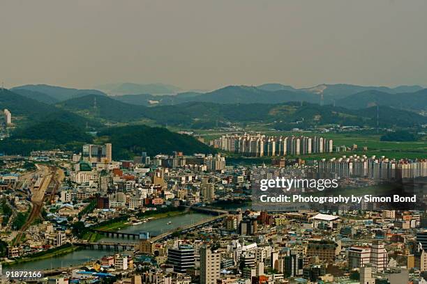 city of suncheon - suncheon stock pictures, royalty-free photos & images