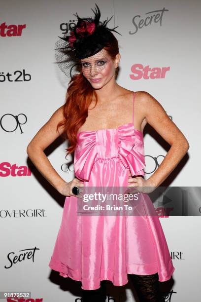 Phoebe Price attends Star Magazine's 5th Year Anniversary Celebration at Bardot on October 13, 2009 in Los Angeles, California.
