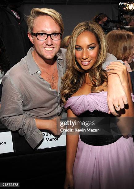 Dean Goodman and Leona Lewis attend 2009 VH1 Divas at Brooklyn Academy of Music on September 17, 2009 in New York, New York.