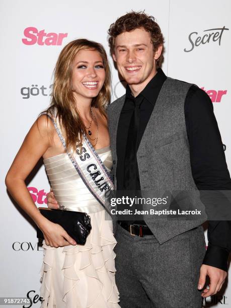 Tami Farrell and Buddy Wyrick attend Star Magazine's 5th Year Anniversary Celebration at Bardot on October 13, 2009 in Los Angeles, California.