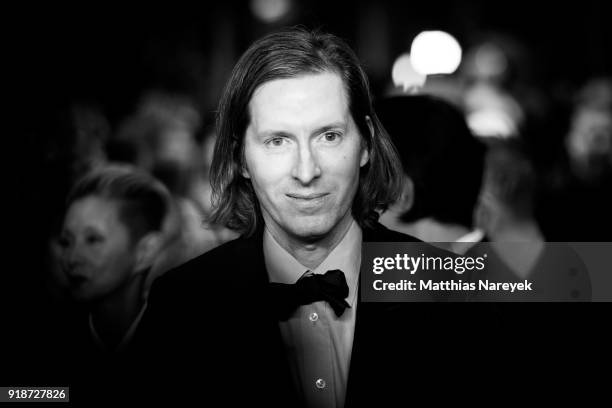 Wes Anderson during the 68th Berlinale International Film Festival Berlin at on February 15, 2018 in Berlin, Germany.