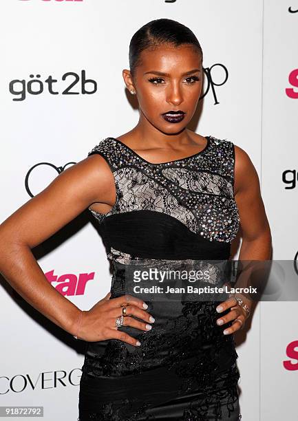Melody Thornton attends Star Magazine's 5th Year Anniversary Celebration at Bardot on October 13, 2009 in Los Angeles, California.