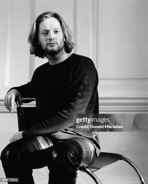 Scottish actor Douglas Henshall poses for a portrait shoot in Edinburgh, 21st February 2000.