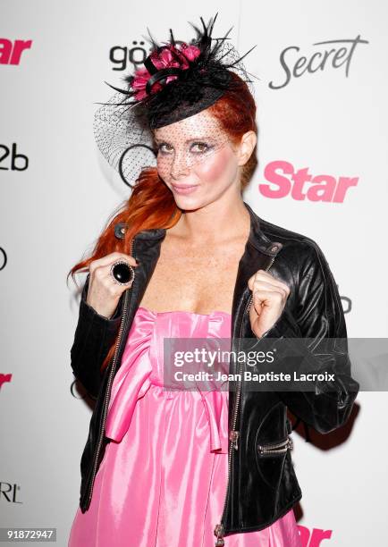 Phoebe Price attends Star Magazine's 5th Year Anniversary Celebration at Bardot on October 13, 2009 in Los Angeles, California.