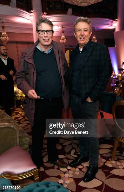 Nik Powell and John Licence attend the inaugural Autograph Collection Hotels Short Film Award in partnership with the National Film and Television...