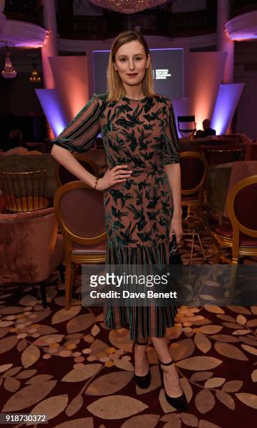 Laura Carmichael attends the inaugural Autograph Collection Hotels Short Film Award in partnership with the National Film and Television School on...