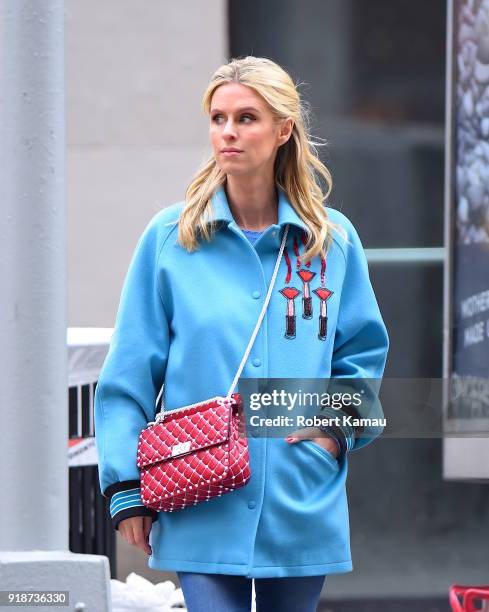 Nicky Hilton seen out and about in Manhattan on February 14, 2018 in New York City.