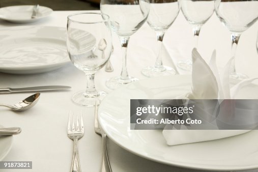 Formal Table Setting Formal Table Setting