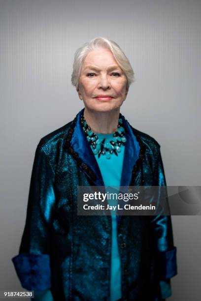 Actress Ellen Burstyn, from the film 'The Tale', is photographed for Los Angeles Times on January 21, 2018 in the L.A. Times Studio at Chase Sapphire...