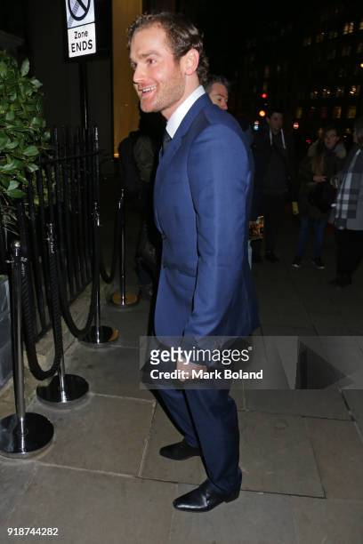 Mark Stanley arrives at the Dunhill & GQ pre-BAFTA Filmmakers Dinner and Party Co-hosted by Andrew Maag & Dylan Jones on February 15, 2018 in London,...