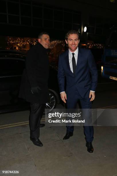 Mark Stanley arrives at the Dunhill & GQ pre-BAFTA Filmmakers Dinner and Party Co-hosted by Andrew Maag & Dylan Jones on February 15, 2018 in London,...