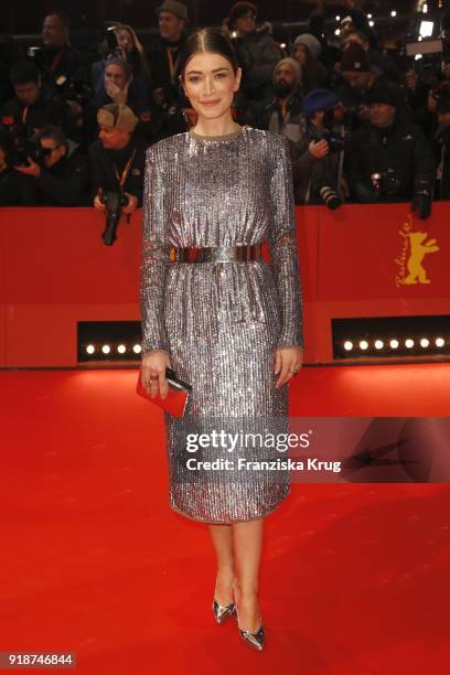 Anna Bederke attends the Opening Ceremony & 'Isle of Dogs' premiere during the 68th Berlinale International Film Festival Berlin at Berlinale Palace...