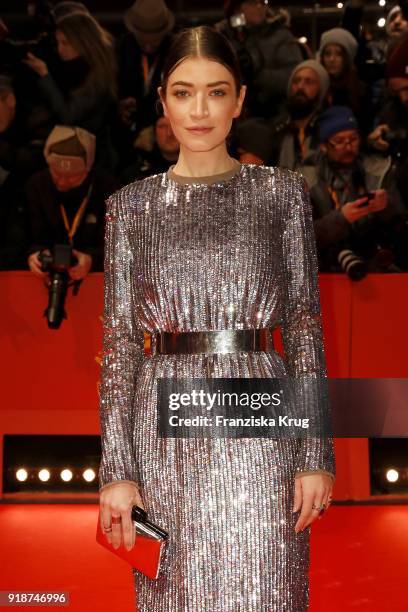 Anna Bederke attends the Opening Ceremony & 'Isle of Dogs' premiere during the 68th Berlinale International Film Festival Berlin at Berlinale Palace...