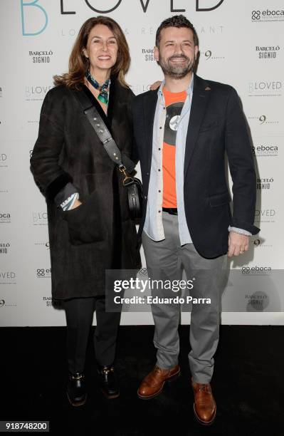 Ana Garcia Sineriz attends the 'BLoved' restaurant opening photocall at Catalonia hotel on February 15, 2018 in Madrid, Spain.