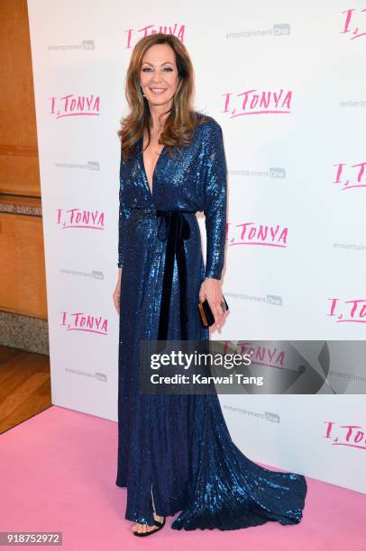 Allison Janney attends the 'I, Tonya' UK premiere held at The Washington Mayfair on February 15, 2018 in London, England.