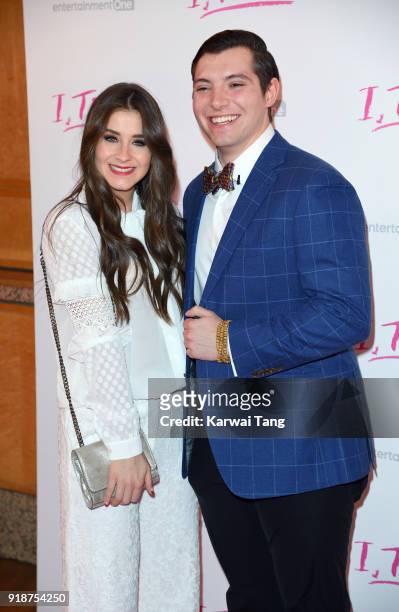 Brooke Vincent and Matej Silecky attend the 'I, Tonya' UK premiere held at The Washington Mayfair on February 15, 2018 in London, England.