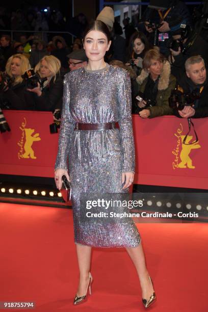 Anna Bederke attends the Opening Ceremony & 'Isle of Dogs' premiere during the 68th Berlinale International Film Festival Berlin at Berlinale Palace...