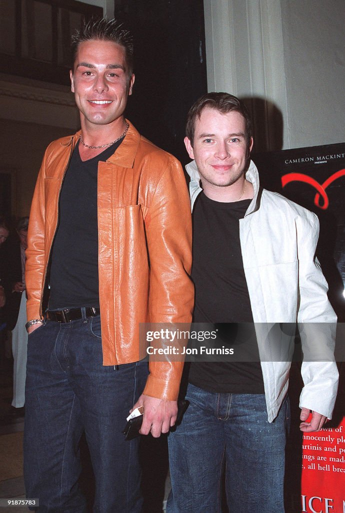 Stephen Gately And Eloy de Jong Attend "The Witches Of Eastwick"