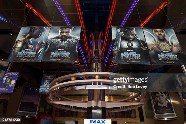Regal Entertainment Group, Walt Disney Picture and Marvel Studios hosted an advanced IMAX screening of "Black Panther" for the Boys & Girls Club of...