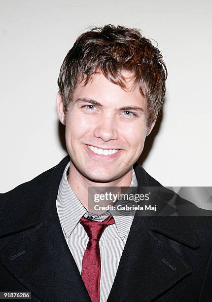 Drew Seeley attends "I Kissed A Vampire" web series premiere at Landmark's Sunshine Cinema on October 13, 2009 in New York City.