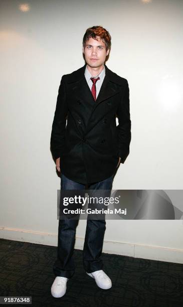 Drew Seeley attends "I Kissed A Vampire" web series premiere at Landmark's Sunshine Cinema on October 13, 2009 in New York City.