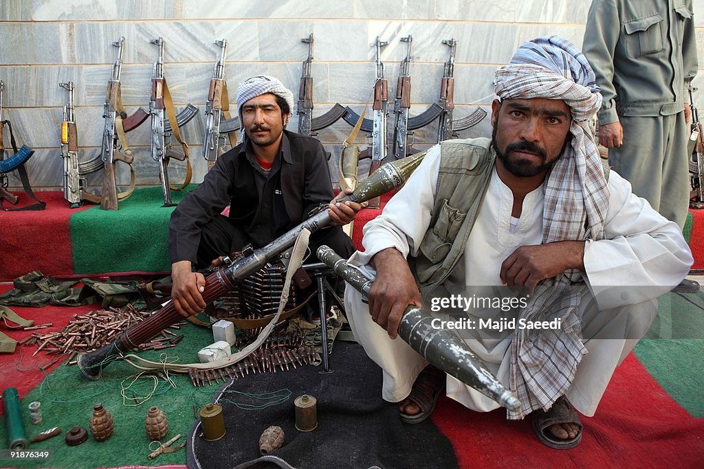 Taliban Fighters Surrender In Herat