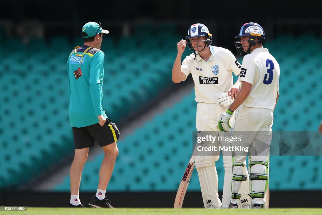 NSW v SA - Sheffield Shield: Day 1