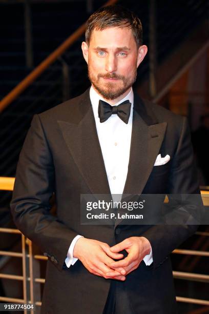 Clemens Schick photographed at the Opening Night of the Berlin Film Festival and premiere of 'Isle Of Dogs' during the 68th Berlin Film Festival at...