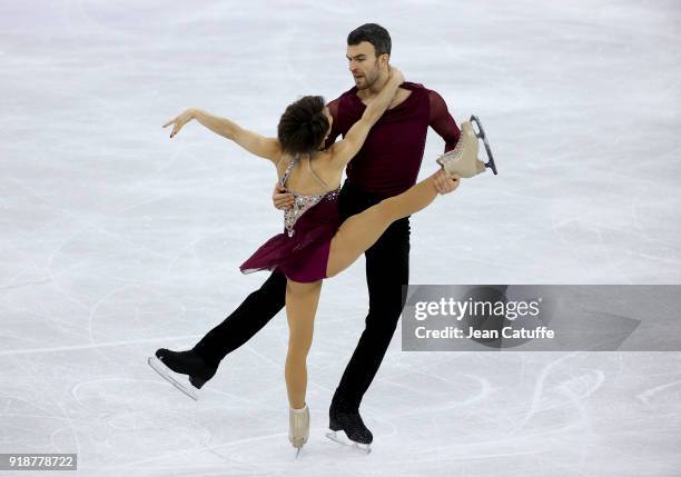 Meagan Duhamel and Eric Radford of Canada during the Figure Skating Pair Skating Free Program on day six of the PyeongChang 2018 Winter Olympic Games...