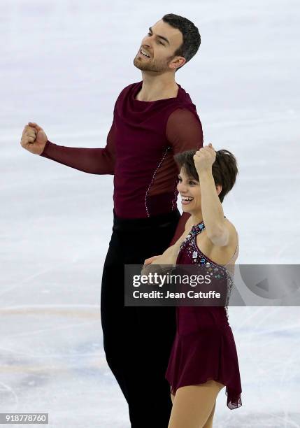 Meagan Duhamel and Eric Radford of Canada during the Figure Skating Pair Skating Free Program on day six of the PyeongChang 2018 Winter Olympic Games...