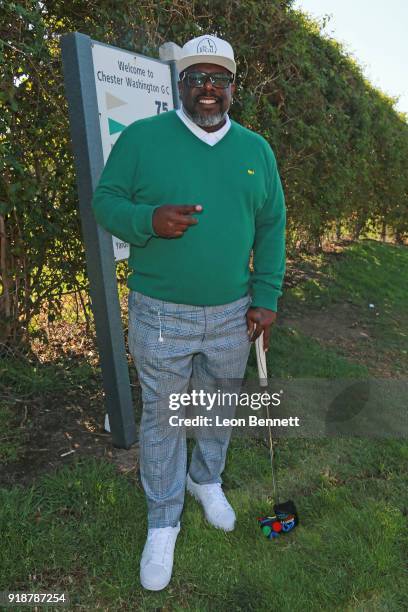 Actor/comedian Cedric the Entertainer attends the Golf Beef 4 Honoring Cedric The Entertainer and Gary Payton The Glove at Chester Washington Golf...