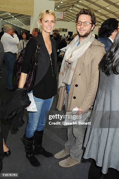 Jaquetta Wheeler attends the private view of the Frieze Art Fair, at Regent's Park on October 14, 2009 in London, England.