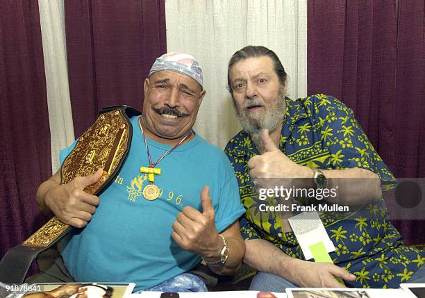 The Iron Sheik and Captain Lou Albano