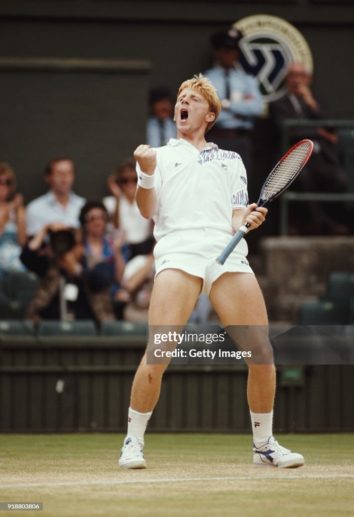 Boris Becker Wimbledon Champion 1989