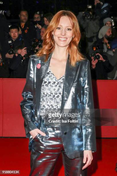 German actress Lavinia Wilson attends the Opening Ceremony & 'Isle of Dogs' premiere during the 68th Berlinale International Film Festival Berlin at...