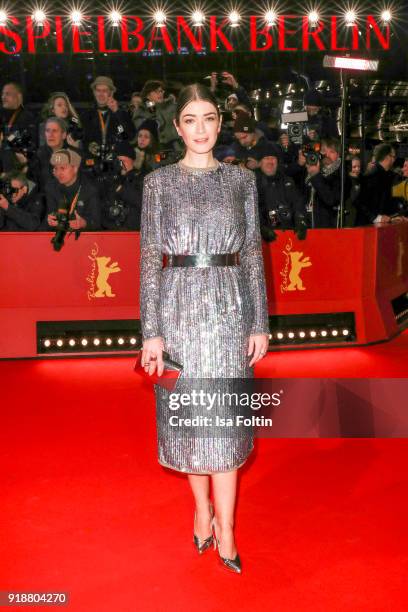 German actress Anna Bederke attends the Opening Ceremony & 'Isle of Dogs' premiere during the 68th Berlinale International Film Festival Berlin at...