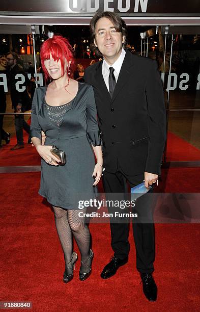 Jane Goldman and Jonathan Ross attend the Opening Gala for The Times BFI London Film Festival which Premiere's 'Fantastic Mr Fox' at the Odeon...