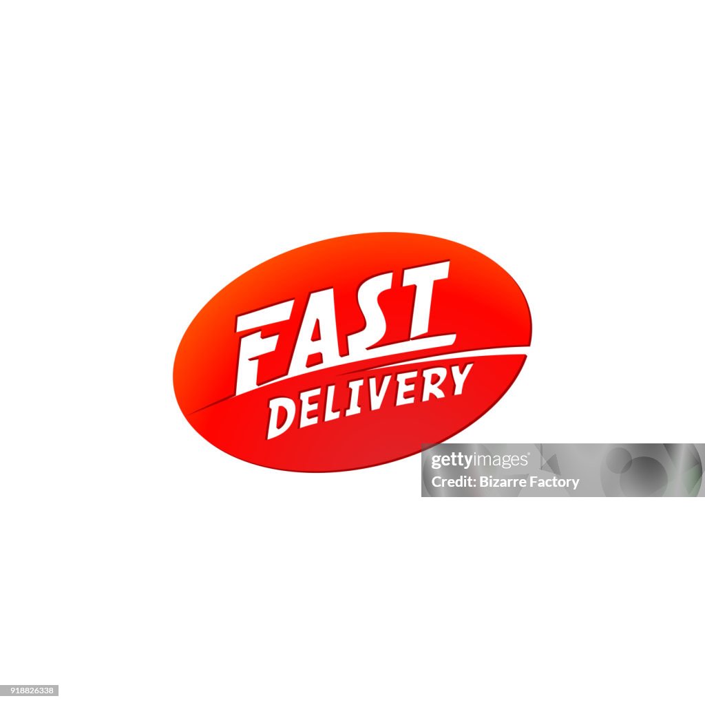 Fast Deleivery Sign Delivery And Shipping Logo Vector Fast Delivery Sign Fast Delivery ...