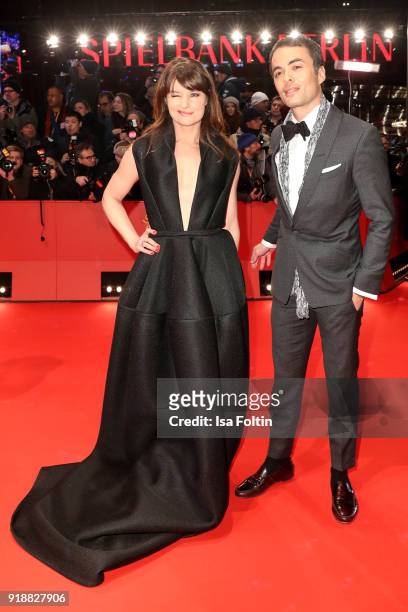 German actress Ina Paule Klink and her partner German actor Nikolai Kinski attend the Opening Ceremony & 'Isle of Dogs' premiere during the 68th...