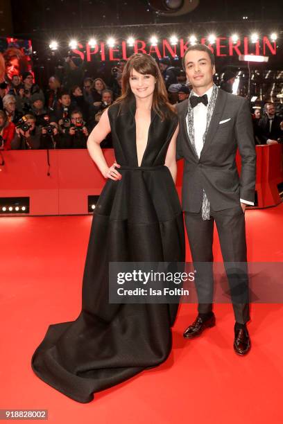 German actress Ina Paule Klink and her partner German actor Nikolai Kinski attend the Opening Ceremony & 'Isle of Dogs' premiere during the 68th...