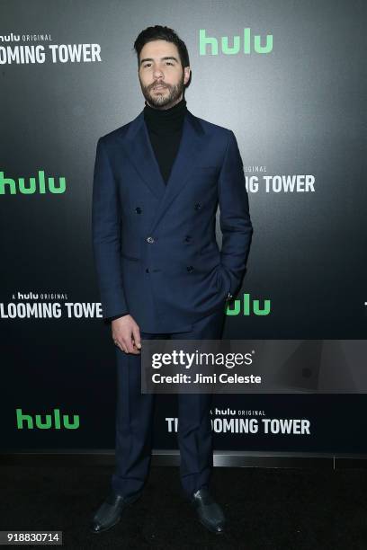 Tahar Rahim attends Hulu's "The Looming Tower" Series Premiere at The Paris Theatre on February 15, 2018 in New York City.