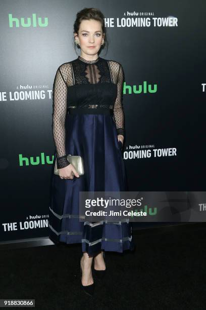 Virginia Kull attends Hulu's "The Looming Tower" Series Premiere at The Paris Theatre on February 15, 2018 in New York City.