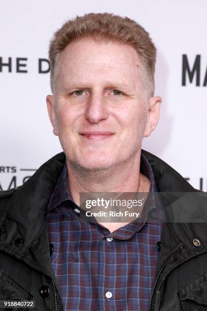 Michael Rapaport attends Magnify and Fox Sports Films' "Shot In The Dark" premiere documentary screening and panel discussion at Pacific Design...